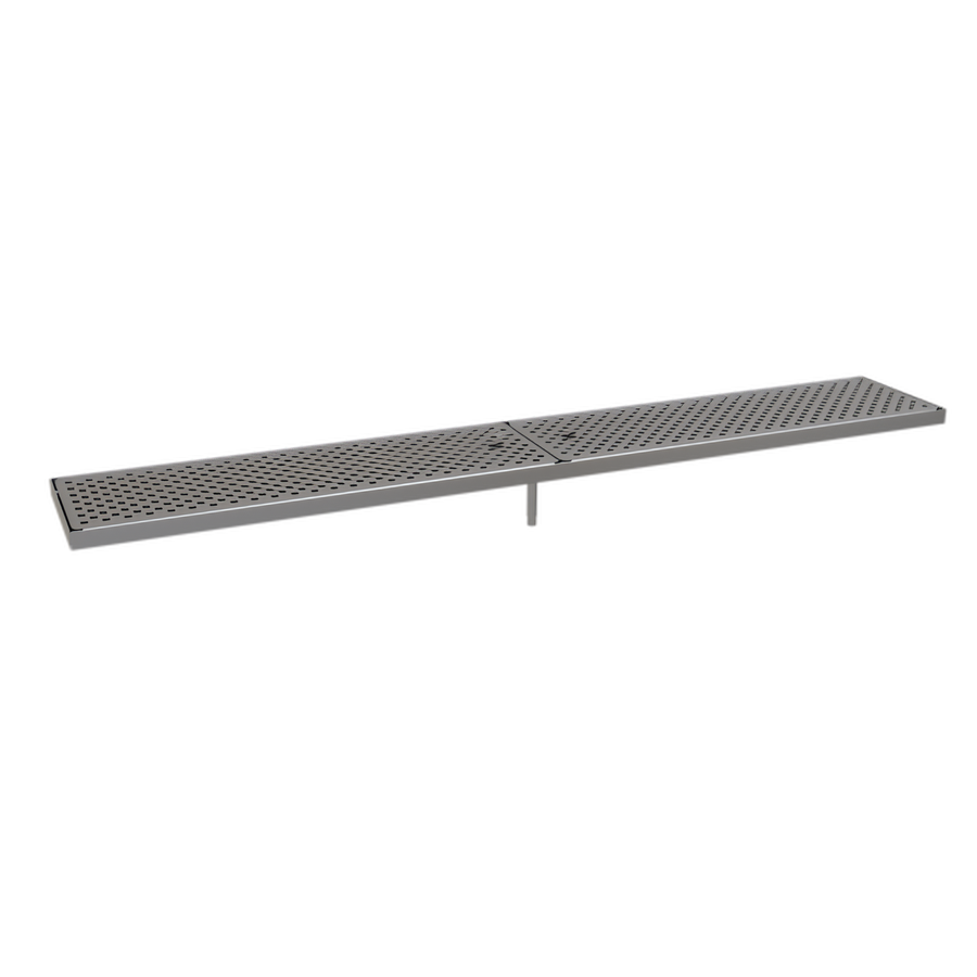 Product image #1 for Glastender Stainless Steel Surface Mount Drain Pan, 50 Inch x 8 Inch