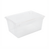 Thumbnail image #1 for Rubbermaid Commercial Clear Polycarbonate Food/Tote Box with Date Control Panel, 16-5/8 Gallon