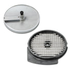 Thumbnail image #1 for Eurodib USA Dito Sama 650225 Food Processor Dicing Kit, 10 mm Aluminum Slicer, 10 x 10 mm Grid, 175 mm Diameter