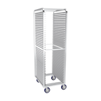 Thumbnail image #1 for Winholt Equipment AL-1840B-BP Mobile Aluminum Medium-Duty Pan Rack, 80-Pan Capacity, Plate Casters