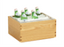 Thumbnail image #1 for Cal-Mil Sydney Oak Wood Ice Housing with Polycarbonate Pan & Liner