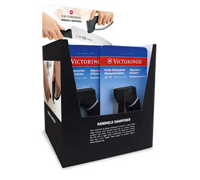Victorinox Countertop Knife Sharpener Display with 18 Hand Held Knife Sharpeners