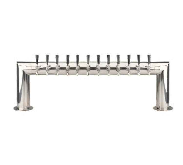 Product image #1 for Micro Matic USA Pass-Thru Countertop Air-Cooled 12-Faucet Draft Beer Tower