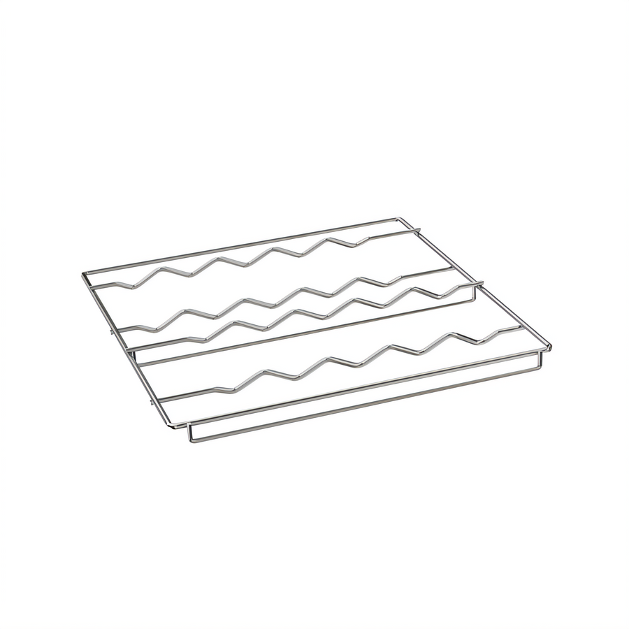 Product image #1 for Beverage-Air Curved Chrome Wine Rack for MMR44, 10-Bottle Capacity