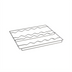 Thumbnail image #1 for Beverage-Air Curved Chrome Wine Rack for MMR44, 10-Bottle Capacity