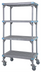 Thumbnail image #1 for Quantum QPM183074VS-4 Millenia Stainless Steel Shelving