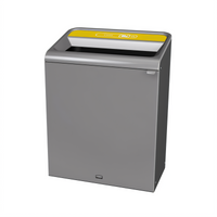 Rubbermaid Commercial Configure Decorative 45-Gallon Indoor Single-Stream Cans Recycling Container