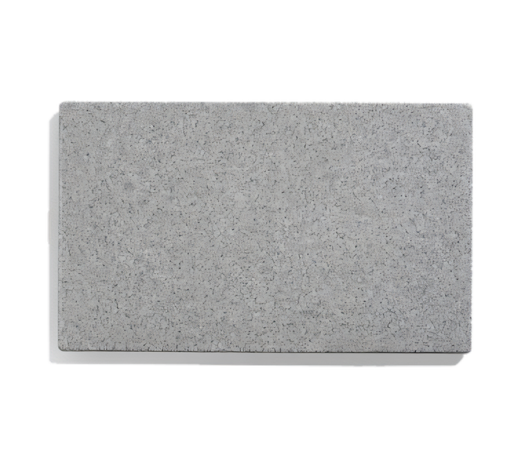 Product image #1 for Vollrath Miramar Gray Granite Blank Thermoset Resin Template for 12 x 20 Hot/Cold Wells