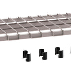 Thumbnail image #1 for Metro Super Erecta 1836DRK4 36 x 18 Inch Dunnage Shelf with Lift-Off Wire Deck, Gray Epoxy-Coated, 1,600 lb. Capacity
