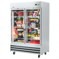 Koolmore RIF-2D-GD Reach-In Refrigerators & Freezers