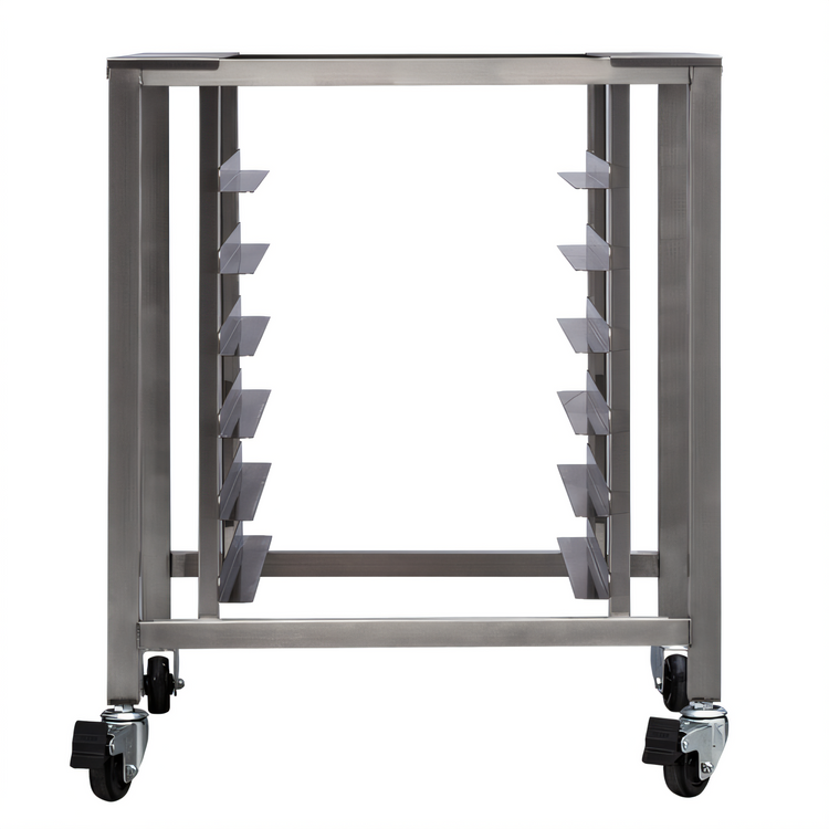 Product image #1 for Moffat Stainless Steel Open Base Equipment Stand with Pan Slides for 6 Full-Size Sheet Pans