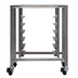 Thumbnail image #1 for Moffat Stainless Steel Open Base Equipment Stand with Pan Slides for 6 Full-Size Sheet Pans