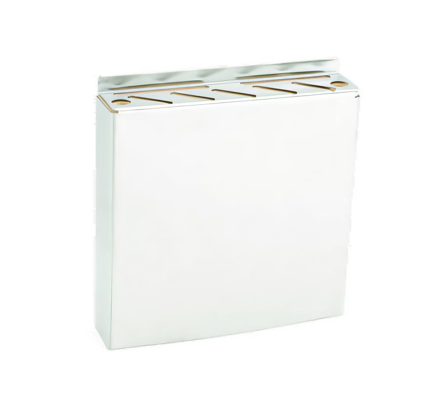 Product image #1 for Crestware 12-Inch Enclosed Stainless Steel Knife Rack
