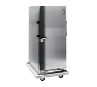 Heated Mobile Food Transport Cart with Universal Slides