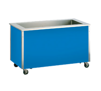 Vollrath 4-Series Signature Server® Modular 3-Pan Mobile Bain Marie Hot Food Station, 46