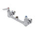 Thumbnail image #1 for 8-Inch Wall-Mount Swivel Pantry Mixing Faucet, Less Nozzle