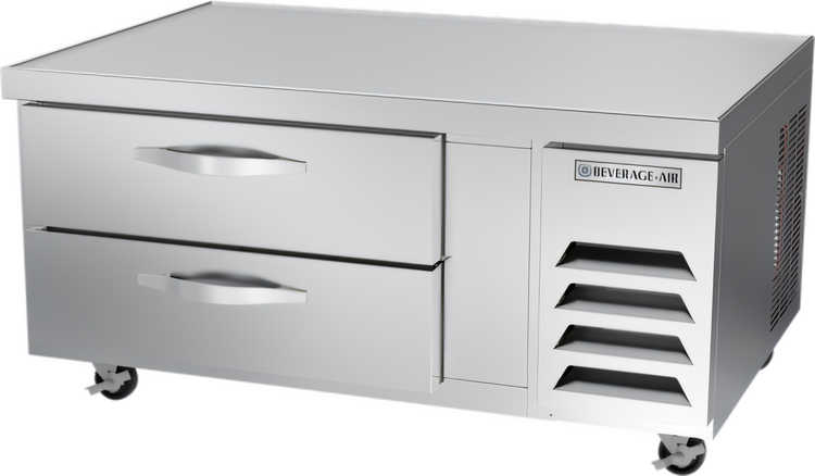 Product image #1 for Beverage-Air One-Section Two-Drawer Worktop Cook Stand Refrigerator