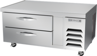 Beverage-Air One-Section Two-Drawer Worktop Cook Stand Refrigerator