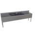 Thumbnail image #1 for Glastender 96-Inch Four-Compartment Stainless Steel Underbar Sink Unit with Dual 24-Inch Drainboards