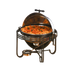 Thumbnail image #1 for Mesa Round Stainless Steel Chafer Food Pan