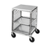 Thumbnail image #1 for Single Section End-Load Welded Aluminum Bun Pan Rack with Poly Work Top, 15 Pan Capacity