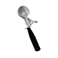 Crestware #30 Thumb Press Disher, 1 - 1.8 oz, Black Handle