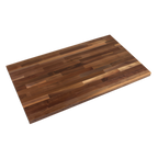 Thumbnail image #1 for John Boos Boos Block WALKCT-BL4832-V American Black Walnut Kitchen Countertop, Varnique Finish, 48 x 32 x 1-1/2 Inches, No Backsplash