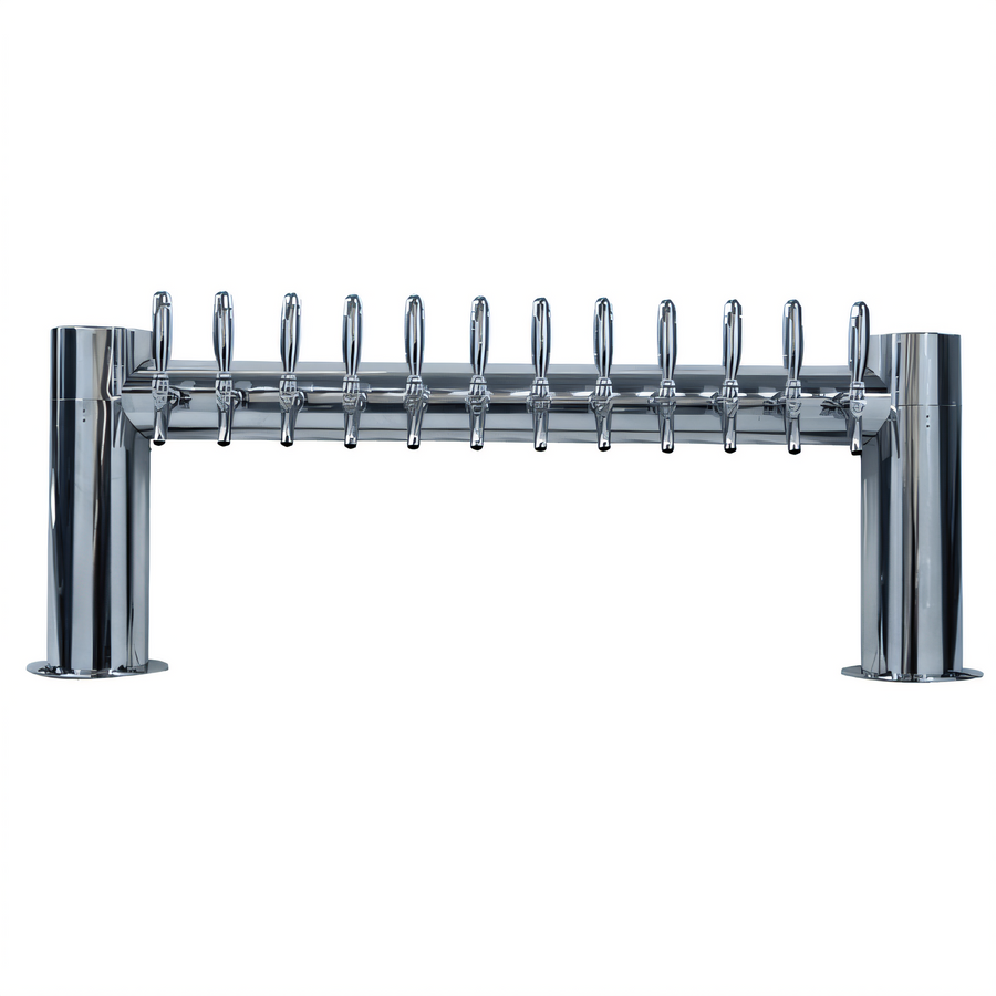 Product image #1 for Micro Matic Metropolis H-Style 12-Faucet Air-Cooled Countertop Draft Tower