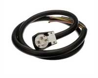 Henny Penny 7-Foot Replacement Cord & Plug Assembly, 60 Amp NEMA 15-60P 90° Angle Plug, 208/240V, 3-Phase