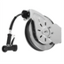Thumbnail image #1 for Open Stainless Steel Retractable Hose Reel with 3/8 Inch x 35 Foot Hose and Rear Trigger Spray Valve