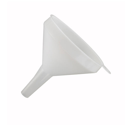 Product image #1 for Winco 8 oz White Plastic Round Funnel, 4 Inch Diameter