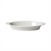 Thumbnail image #1 for Winco Oval Welsh Rarebit Baking Dish, 15 oz, Porcelain, White