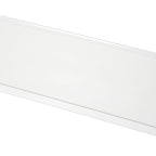 Thumbnail image #1 for Quantum 1848COV Solid Crystal-Clear Shelf Cover, 48"W x 18"D, -20° to 170°F