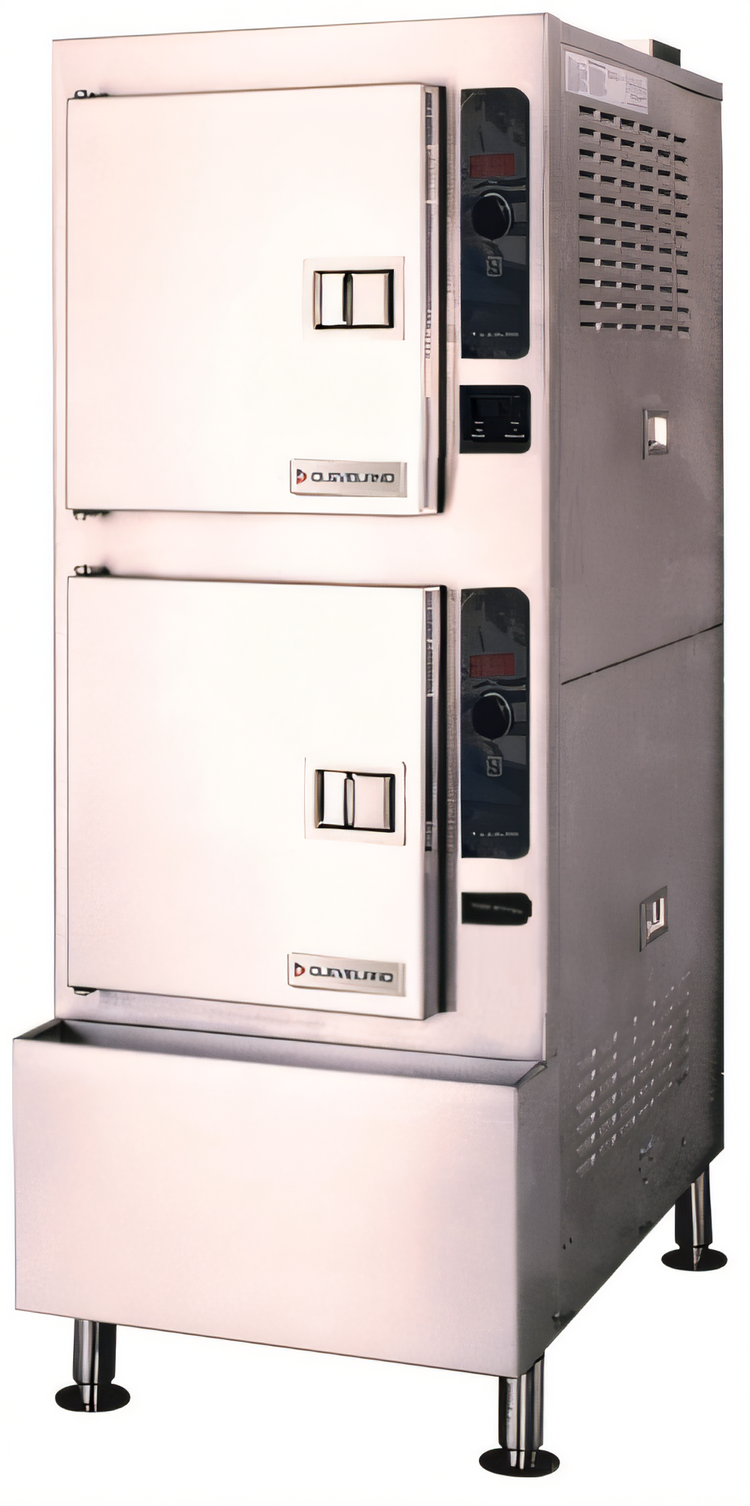 Product image #1 for Cleveland Range SteamCraft Gemini 10 Two-Compartment Floor Model Electric Pressureless Convection Steamer