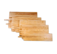 American Metalcraft 22 x 36 Inch Wood Rectangular Pizza Peel, 42 Inch Overall Length