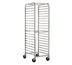 Thumbnail image #1 for John Boos Mobile Front-Load Aluminum Bun Pan Rack, 20-Pan Capacity, 26