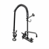 Thumbnail image #1 for EasyInstall Workboard Deck-Mount Pre-Rinse Add-On Faucet with 12-Inch Swing Nozzle, 16-Inch Riser, and 1.42 GPM Spray Valve