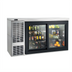 Thumbnail image #1 for Perlick 60-Inch Two-Section Sliding Glass Door Refrigerated Back Bar Cabinet with Side-Mount Refrigeration