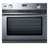 Thumbnail image #1 for Summit Commercial 30-Inch Natural Gas Convection Wall Oven, 3.0 Cu. Ft., Stainless Steel