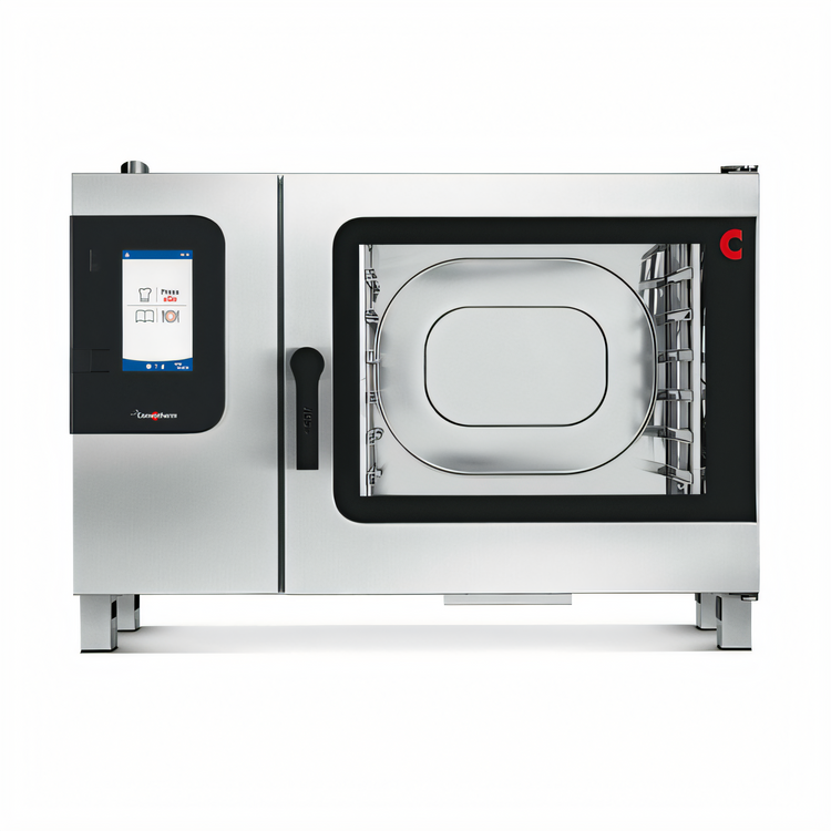 Product image #1 for Convotherm K12 Maxx Pro 6.20GS Double Stacked Full-Size Gas Boilerless Combi Oven with Disappearing Doors