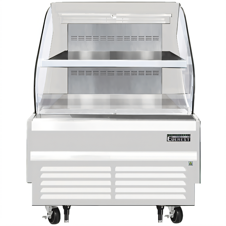 Product image #1 for Everest Refrigeration 37-1/4" Horizontal Open Display Merchandiser, Self-Contained Bottom Mount, 7.4 Cu. Ft.