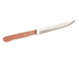 Thumbnail image #1 for Crestware Stamped Pointed Wood Handle Steak Knife, 4-3/4 Inch Blade, 8-1/2 Inch Overall Length