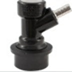 Thumbnail image #1 for Krowne BC-904 Ball Lock Keg Coupler for Corny Kegs, Beer Out, 1/4" Flare Hose End