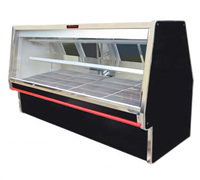 Howard-McCray 34N Series 120-Inch Remote Double Duty Red Meat Service Case with LED Lighting