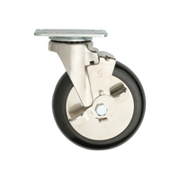 Metro B5DNB Super Erecta Shelf Casters & Leveling Feet