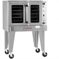Southbend Platinum Single Deck Electric Convection Oven, Bakery Depth, 7.5 kW, Ventless