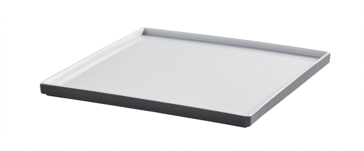 Product image #1 for 9-Inch Square Graphite Melamine Plate