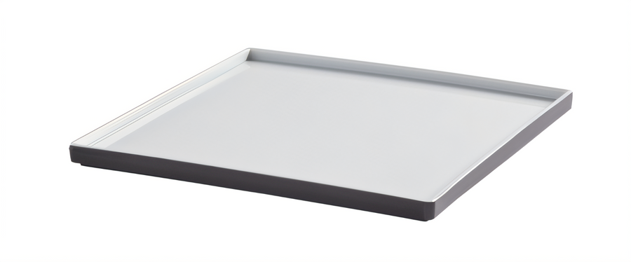 Product image #1 for 9-Inch Square Graphite Melamine Plate