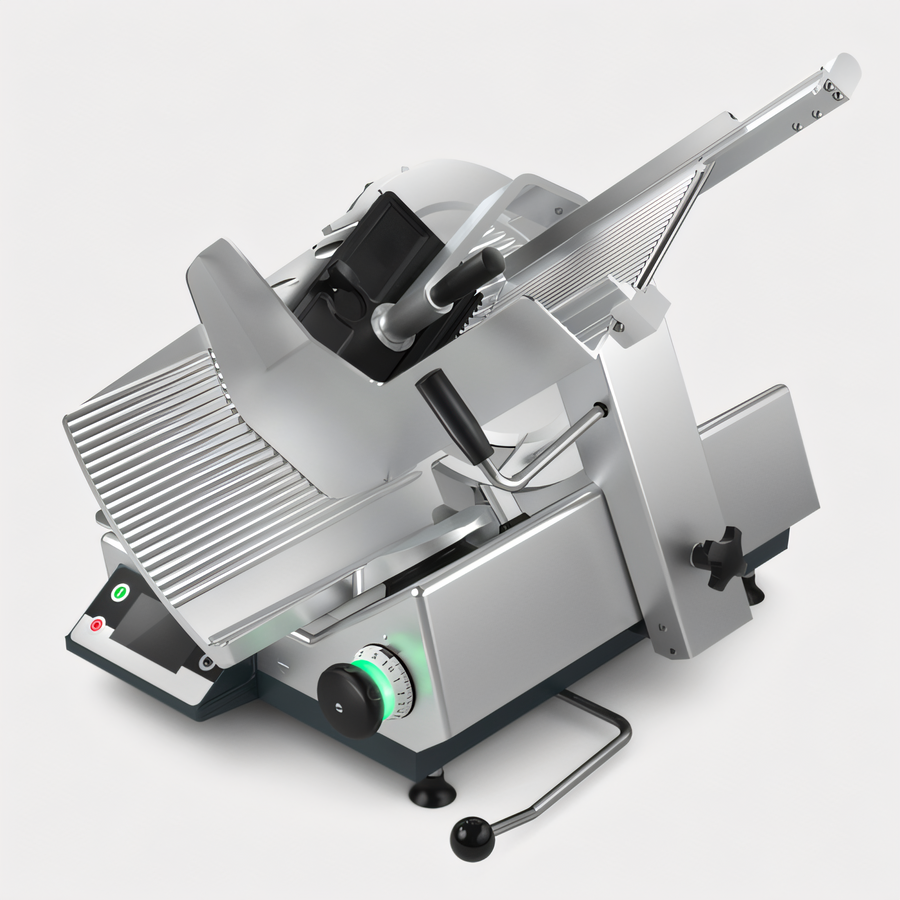 Product image #1 for Bizerba GSP HD I W-90-K12 13-Inch Semi-Automatic Heavy Duty Illuminated Safety Slicer with Integrated Scale