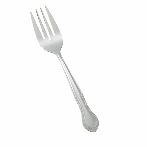 Product image #2 for Winco Elegance 6-1/2 Inch Heavy Weight Salad Fork, 18/0 Stainless Steel, Vibro Finish